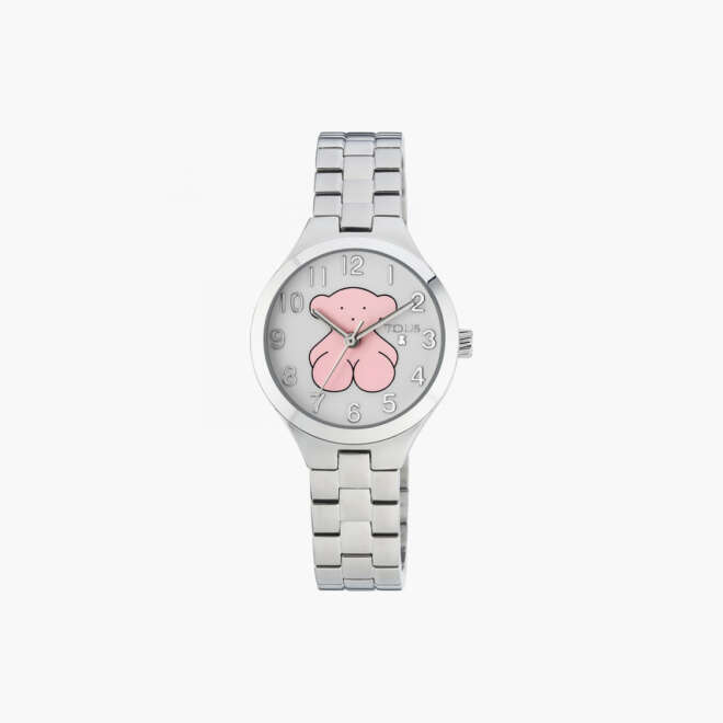 Reloj Muffin de acero