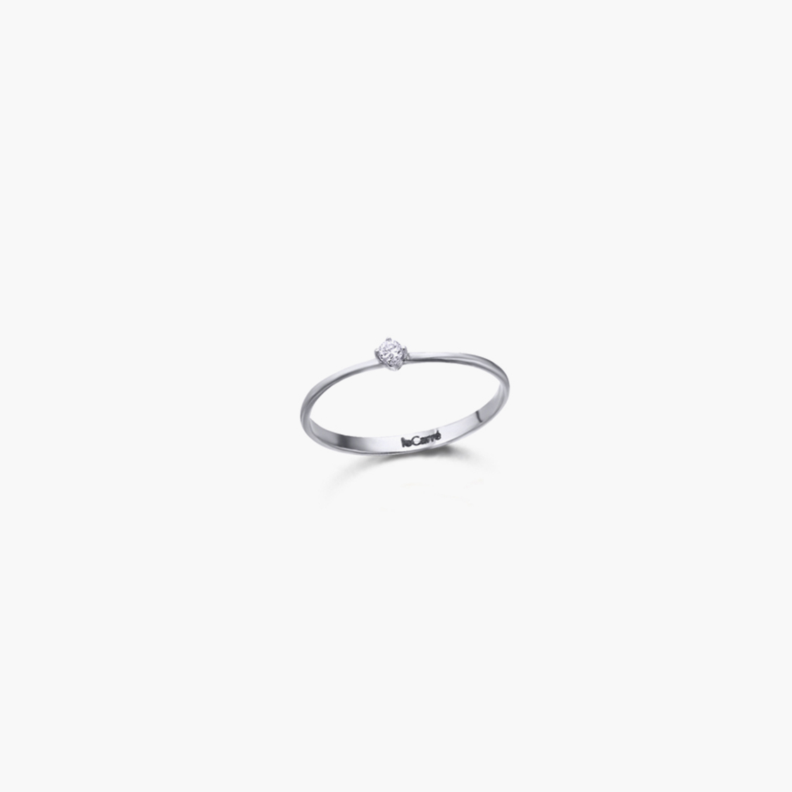 ANILLO ORO BLANCO DIAMANTE