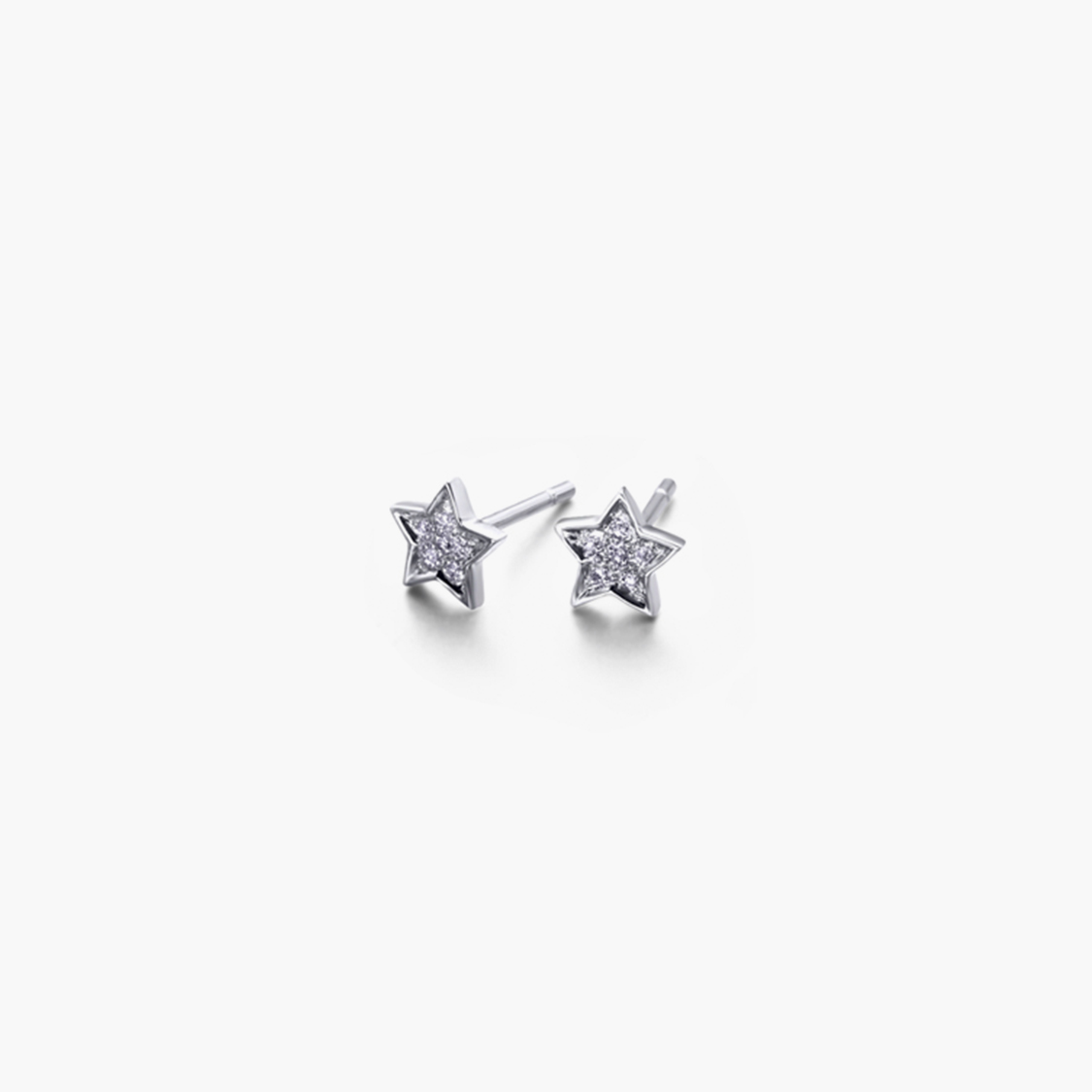 PENDIENTES ESTRELLA ORO DIAMANTES