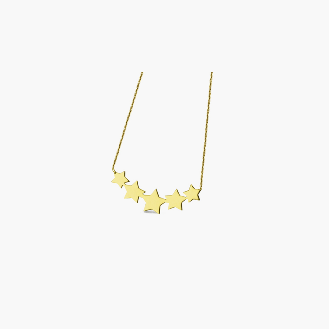 CADENITA + ESTRELLAS ORO