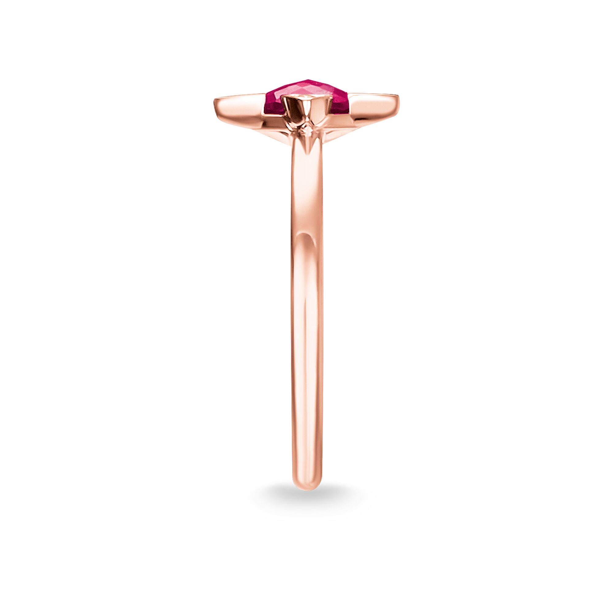 Anillo Piedras de colores rosa