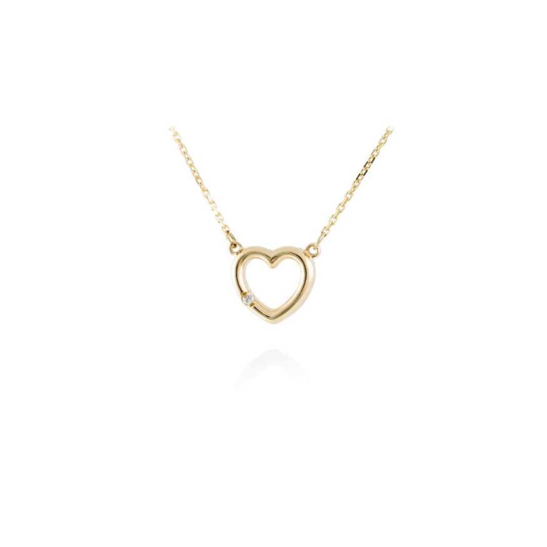 Gargantilla en Oro 18Kt. y diamantes
