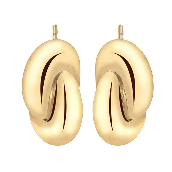 Durán Exquse – Pendientes de plata Edición Limitada dorados