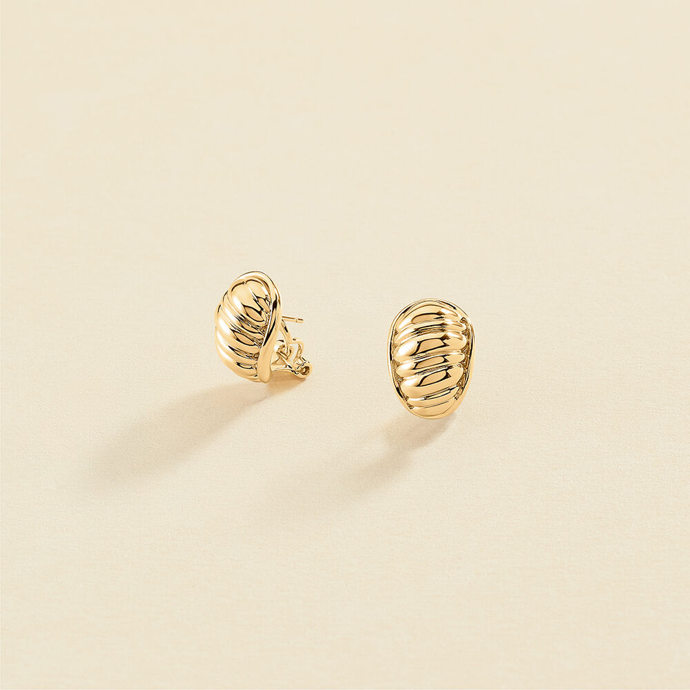 Agatha Paris – Pendientes largos N-13 – Dorado