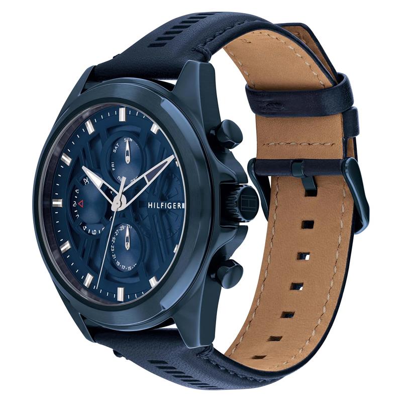Tommy Hilfiger Reloj Jax Azul Multifunción Hombre