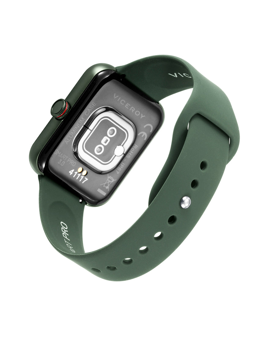 Viceroy - Reloj Smart de aluminio verde con correa verde