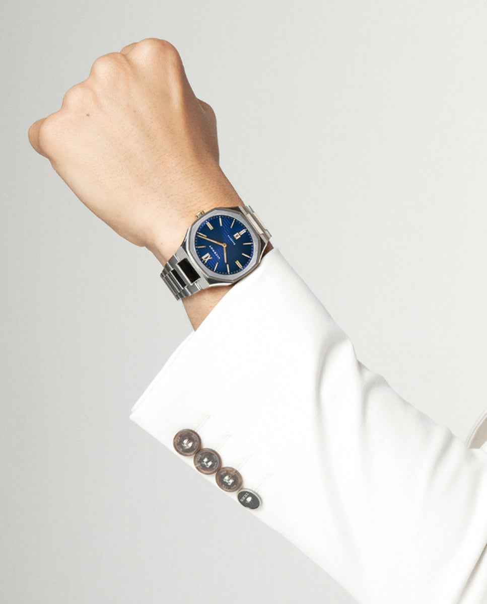 VICEROY Reloj Laura Escanes Caja de Acero con Doble Bisel en Acero e IP Dorado