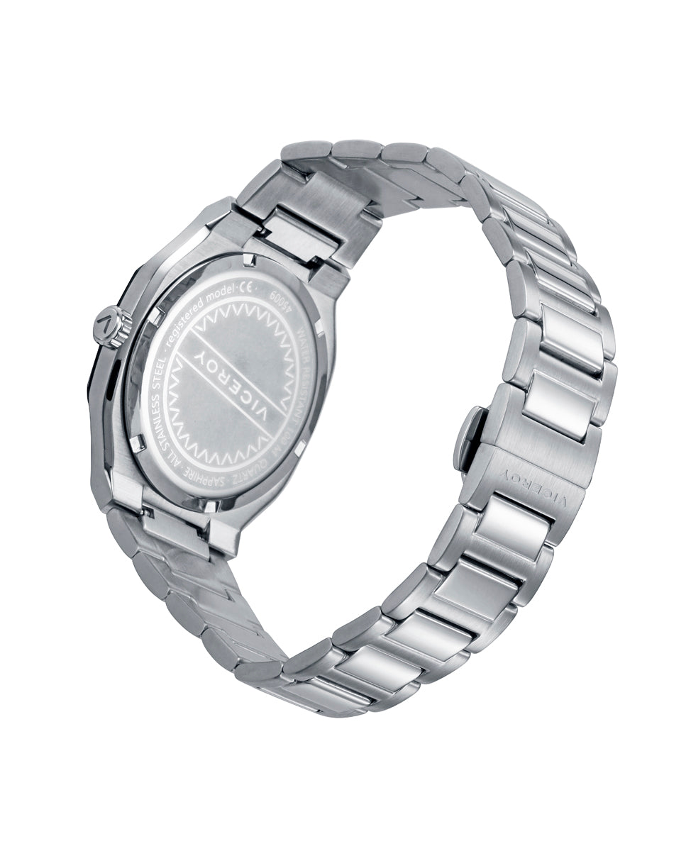 VICEROY Reloj Laura Escanes Caja de Acero con Doble Bisel en Acero e IP Negro