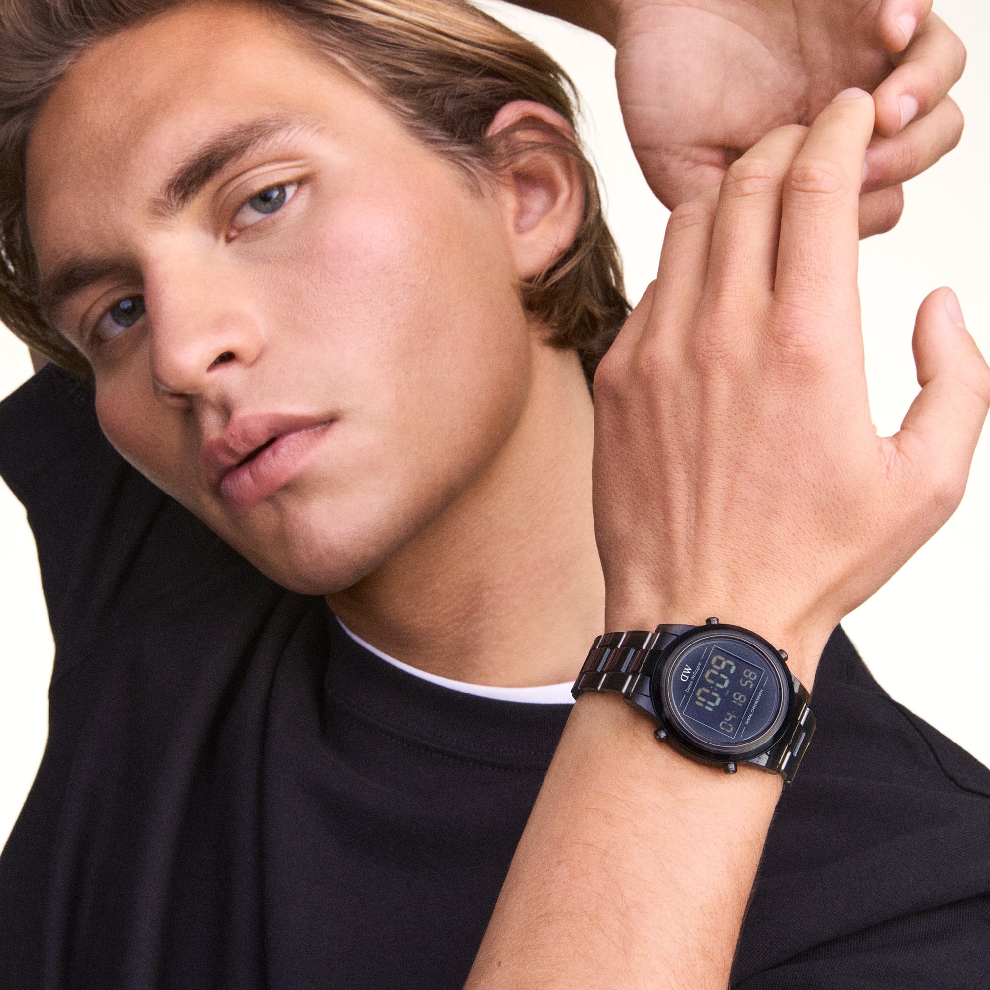 Reloj Daniel Wellington - Retro Digital Dark Grey (42mm)