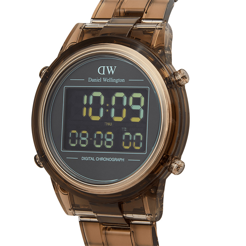 Reloj Daniel Wellington - Retro Digital Dark Brown (42mm)