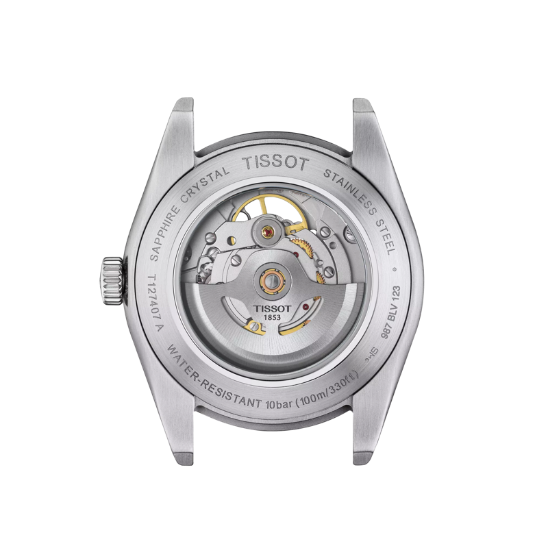 Reloj Tissot Gentleman Powermatic 80 Open Heartj Suizo de 40 mm con Reserva de Marcha