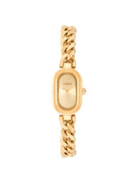 Reloj Analógico Joya Tous con Brazalete Cadena de Acero Dorado Oval Time