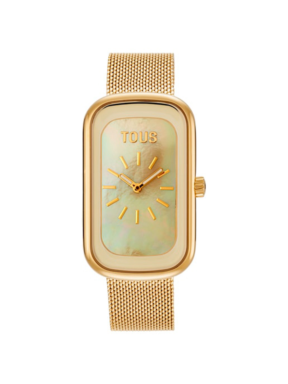 Reloj TOUS T-Band Club con Esfera de Nácar y Brazalete Dorado