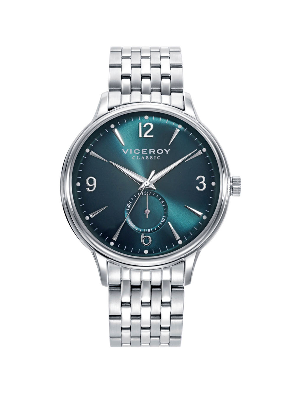 Reloj Viceroy Caja de Acero 5 ATM y Brazalete de Acero con Movimiento Cuarzo
