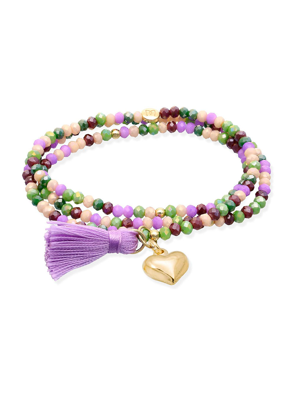Pulsera ZEN PROVENZA con corazón de Marina García
