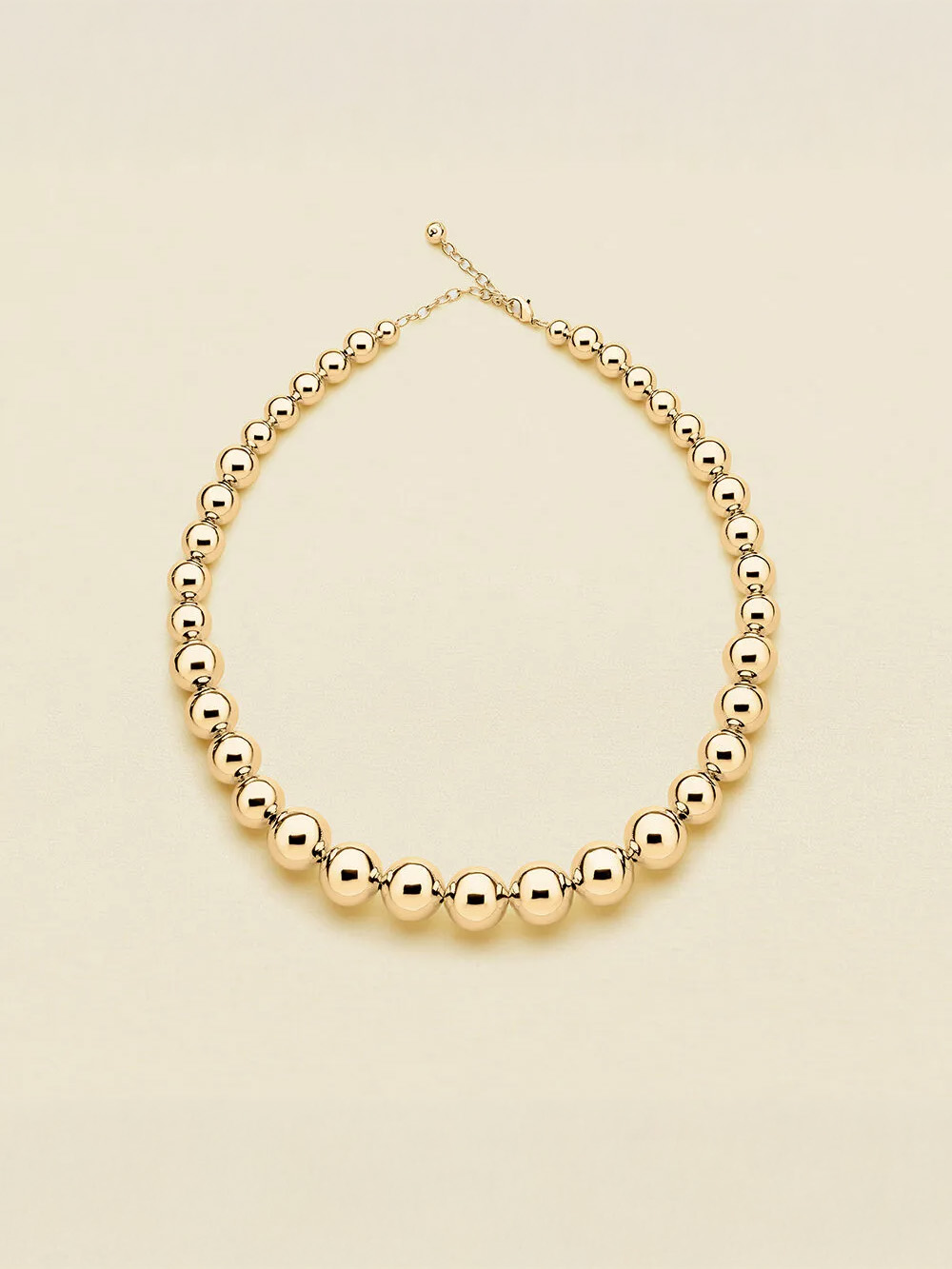 Collar corto Agatha Paris Palais Royal de latón bañado en oro 02670408-157-TU