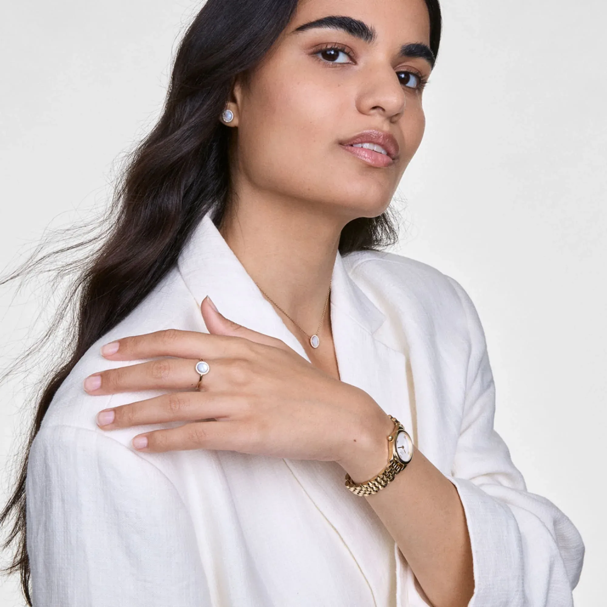 Reloj Daniel Wellington Ophelia Mini Gold de acero dorado DW00100803