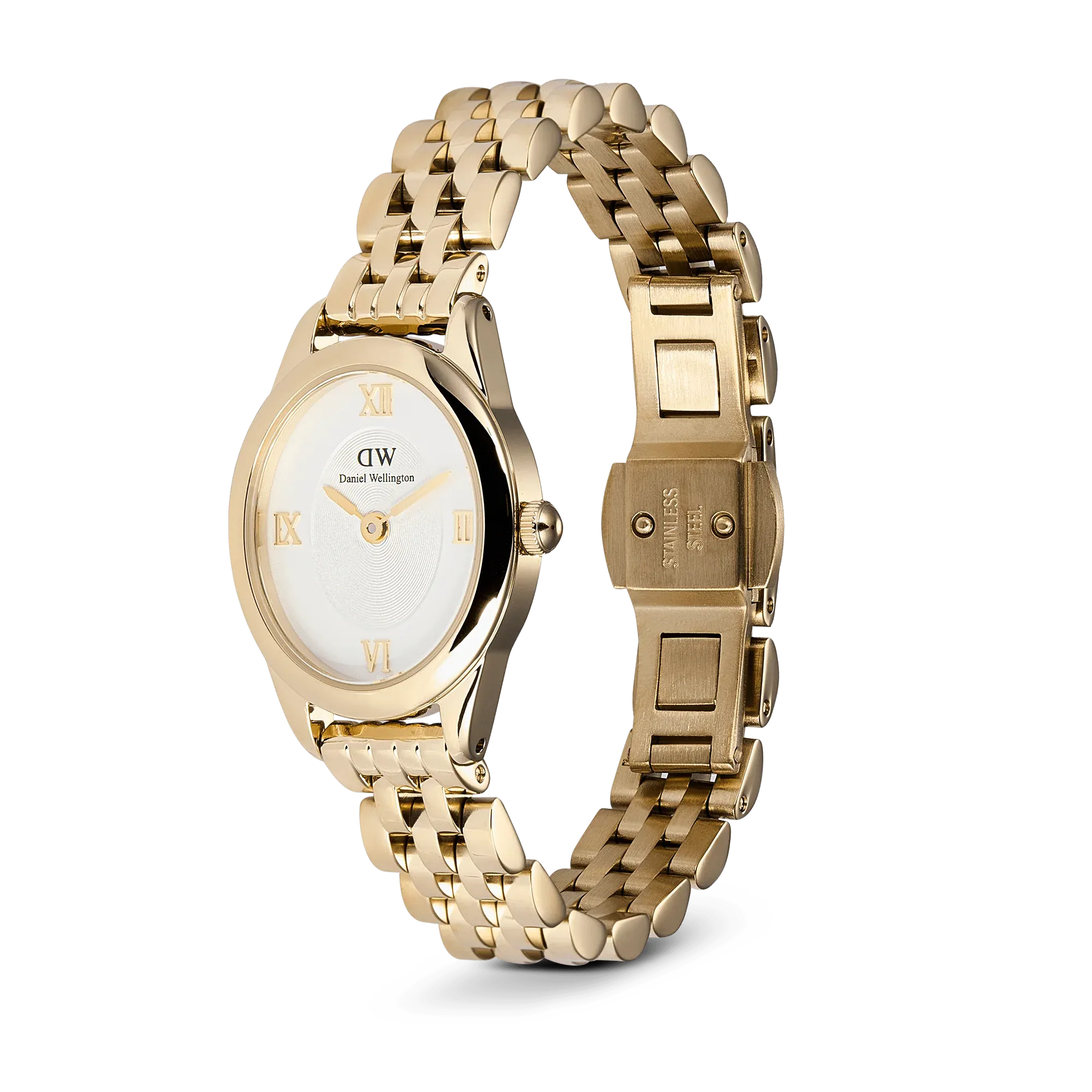 Reloj Daniel Wellington Ophelia Mini Gold de acero dorado DW00100803