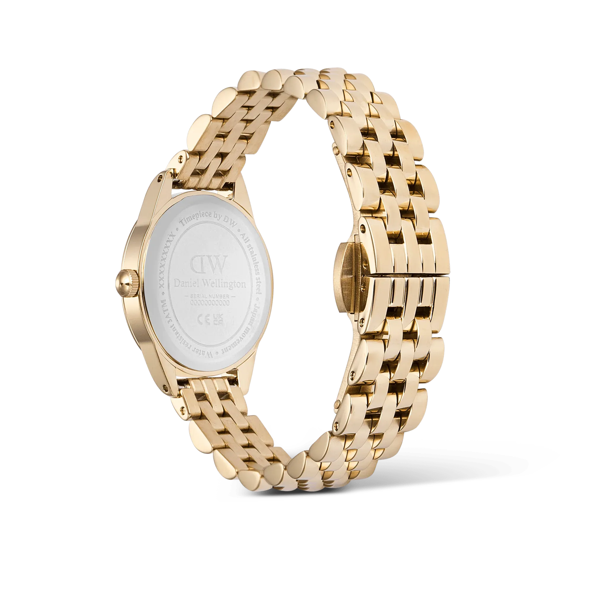 Reloj Daniel Wellington Ophelia Mini Gold de acero dorado DW00100803