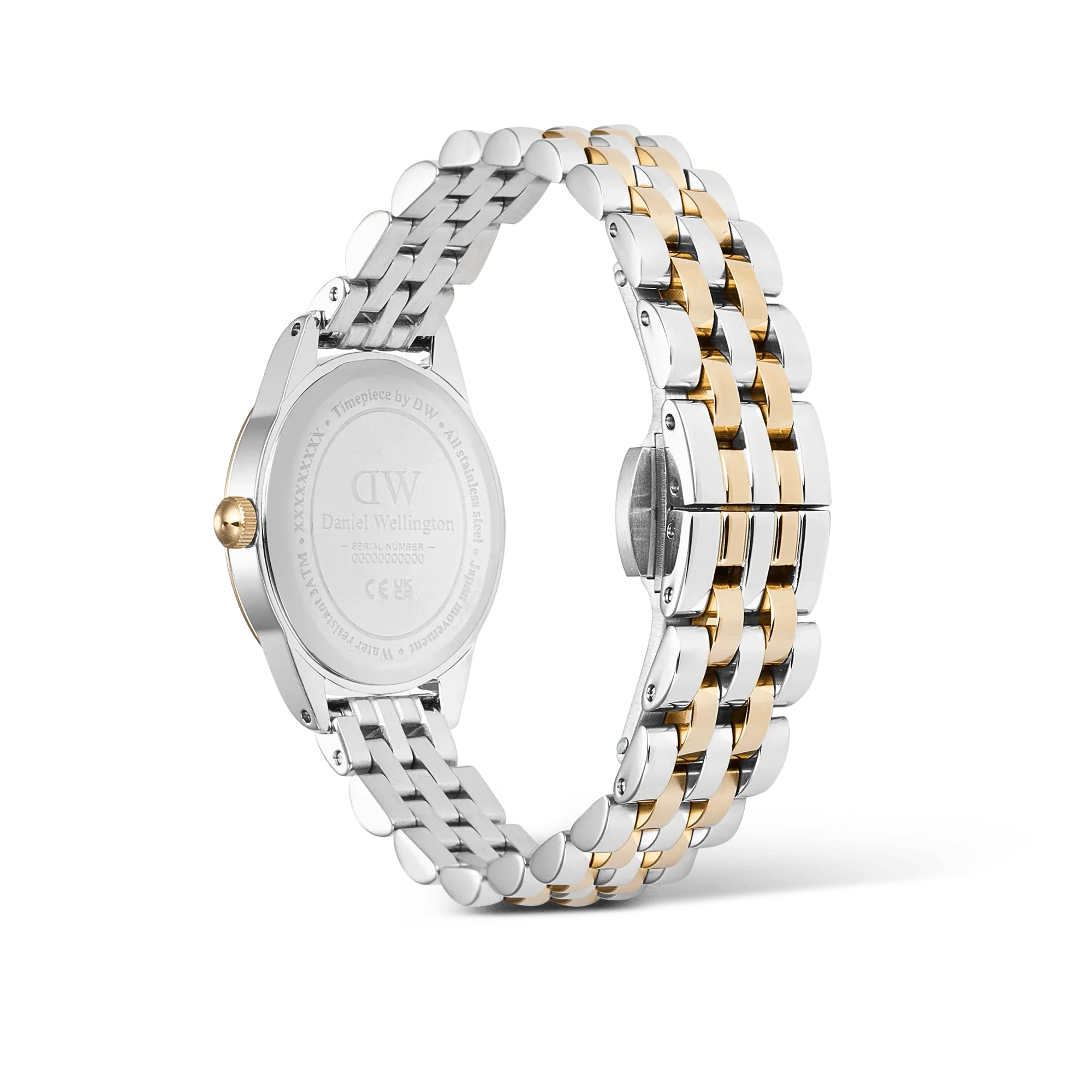 Reloj Daniel Wellington Ophelia Mini Two Tone Gold de acero bicolor DW00100811