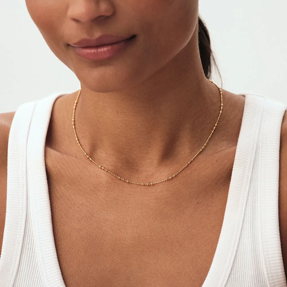 Collar corto AGATHA PARIS TALISMANS dorado 02680232-157-TU