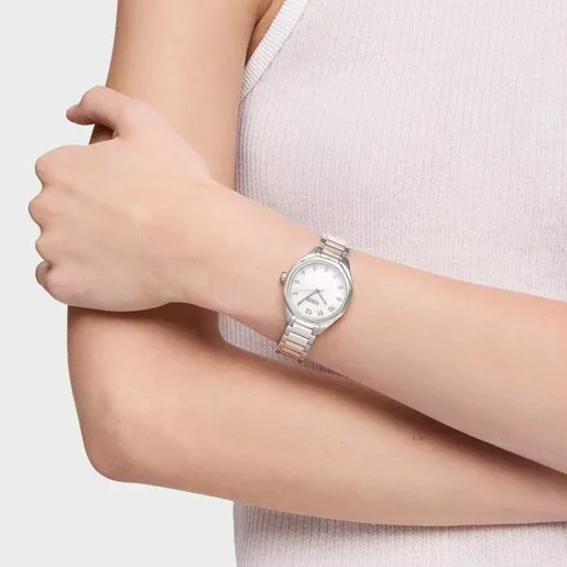 Reloj TOUS analógico de acero con eslabones Now KDT 3000142700