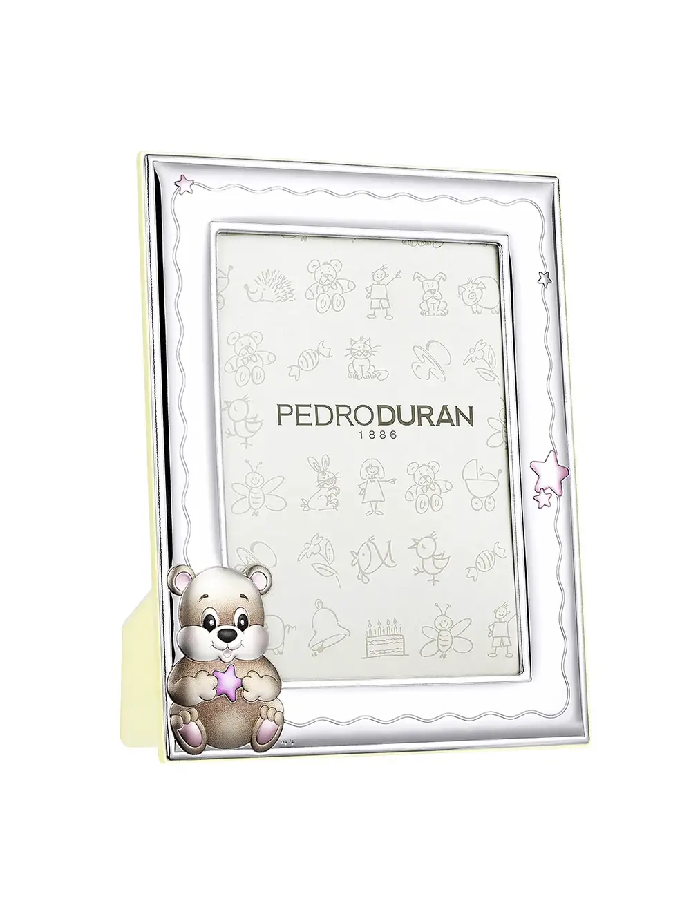 Marco Pedro Durán Osito con estrellas rosas para foto 07500490